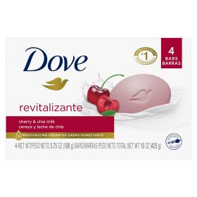 Dove Bar Soap Revitalizante Cherry & Chia Milk, 3.17 oz