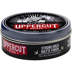 UPPERCUT by Uppercut STRONG HOLD MATTE CLAY 2.1 OZ