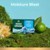 Irish Spring Moisture Blast Bar Soap for Men, Moisturizing Bar Soap, 8 Pack, 3.7 oz