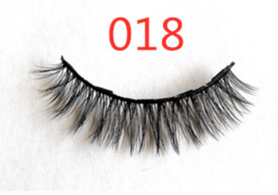 A Pair Of False Eyelashes With Magnets In Fashion (Option: 5PC 018 1 pair eyelashes)