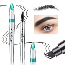 Eyebrow Pencil Eyebrow Microblading Pen (Color: Black)