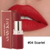 Matte Nude Lipstick Lip Stain Velvet Smooth Lip Stick Waterproof Long Lasting Lip Gloss,Moisturizer Non-Stick Cup Highly Pigmented Natural Lipstick Li